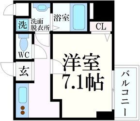 プレジール灘の物件間取画像